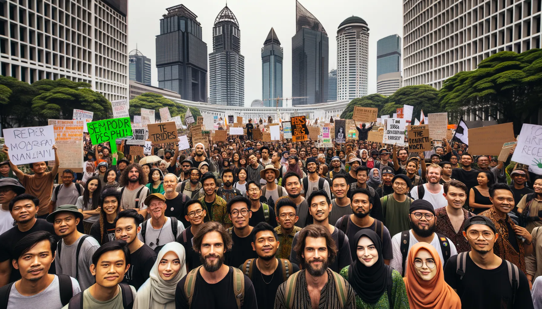 Demonstrasi dan Survei: Vitamin atau Pencitraan Pemerintahan Prabowo-Gibran?