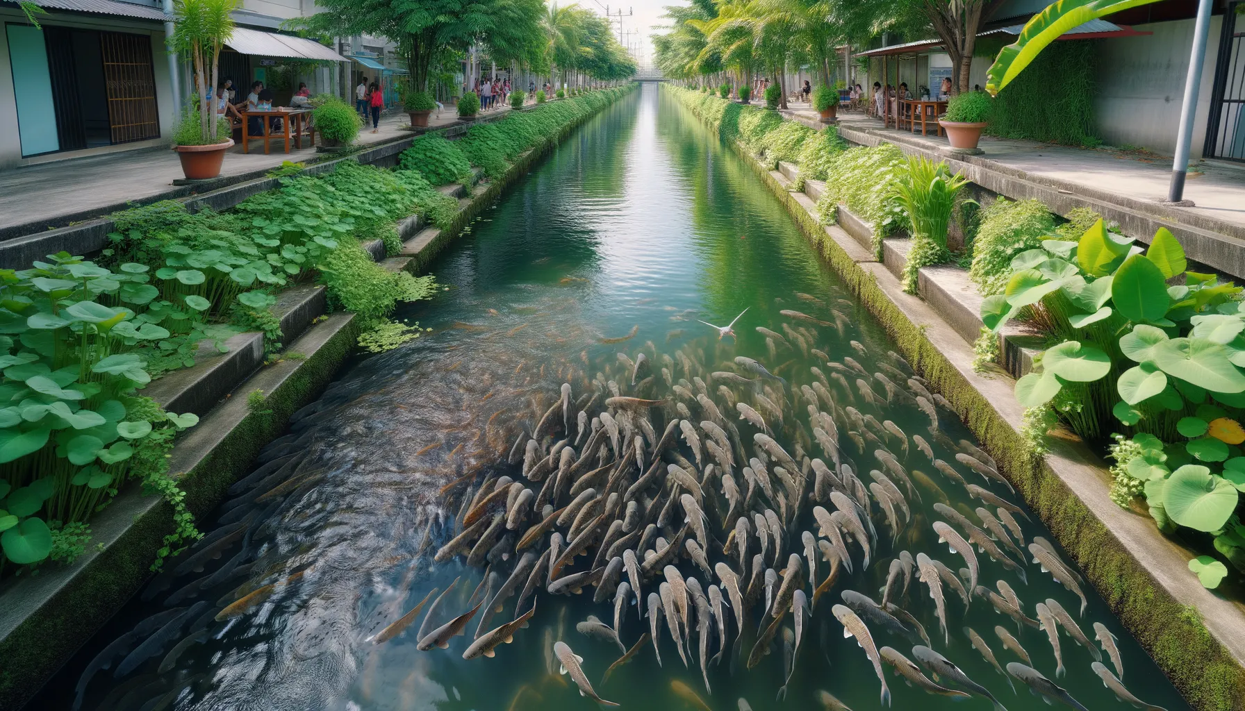 Misteri Ribuan Lele di Kanal Canberra Singapura