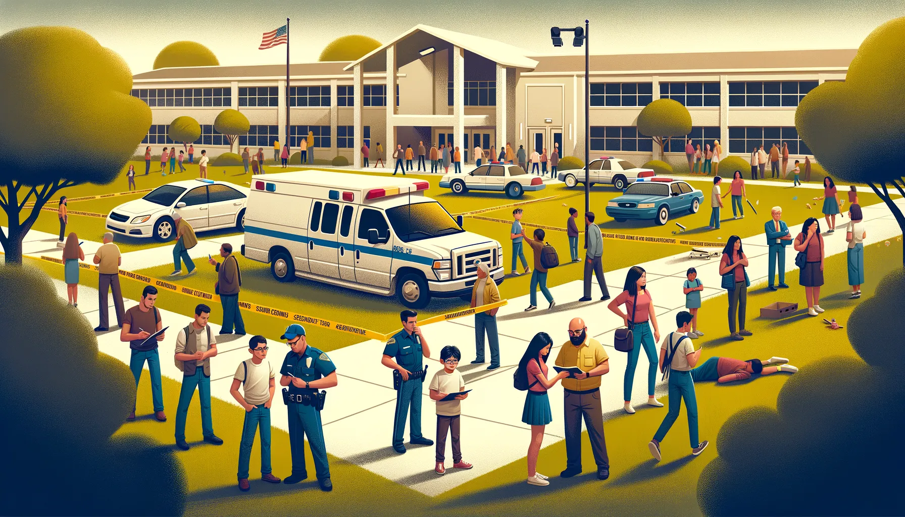 Tragedi Kamis Pagi: Mobil Menabrak Siswa dan Guru