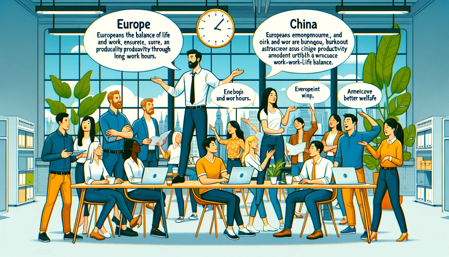 Debat Kerja '996': Apakah Eropa Harus Mengejar Cina dan AS?