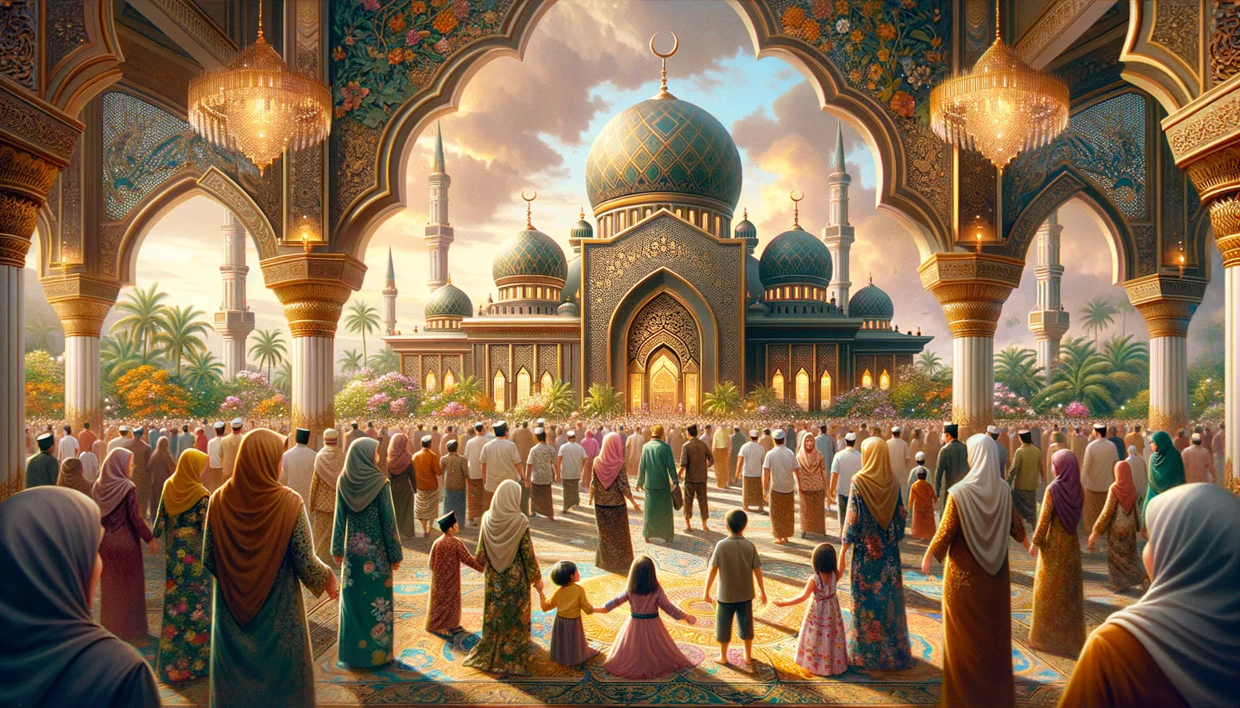 Idulfitri di Masjid Sawangan: Visi Ivan Gunawan untuk Pendidikan Agama