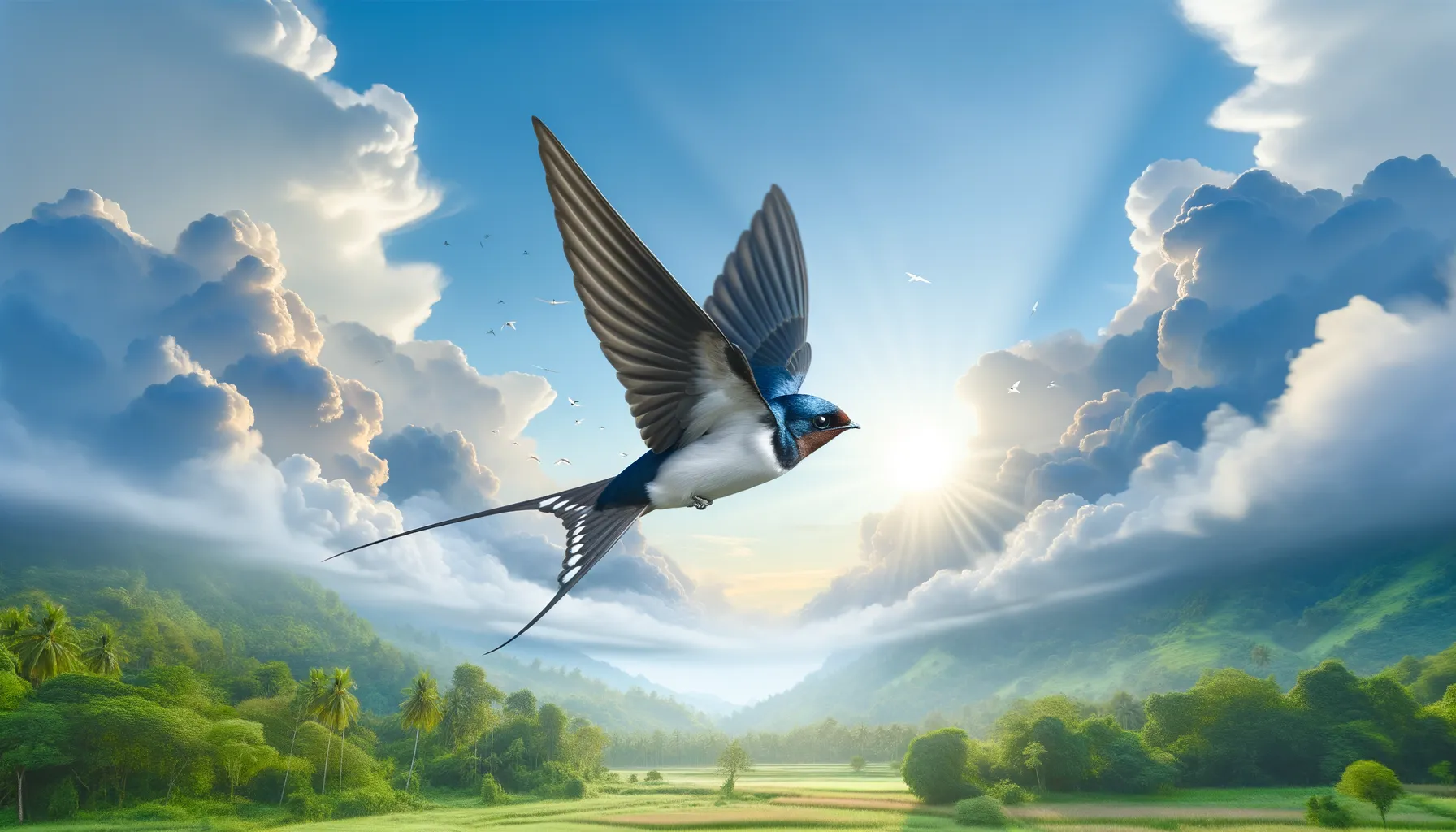 Keajaiban Terbang 10 Bulan Burung Walet Kelapa