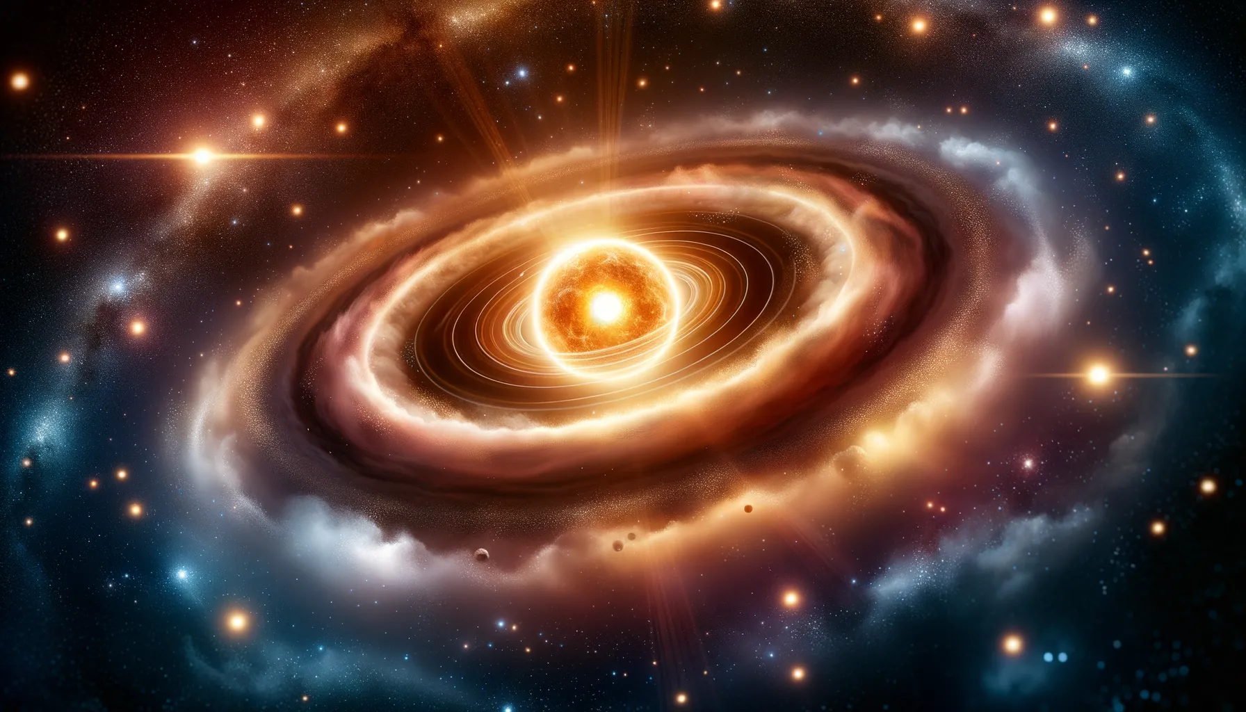 Deteksi Pertama Planet Baru di Cakram Debu Bintang Muda