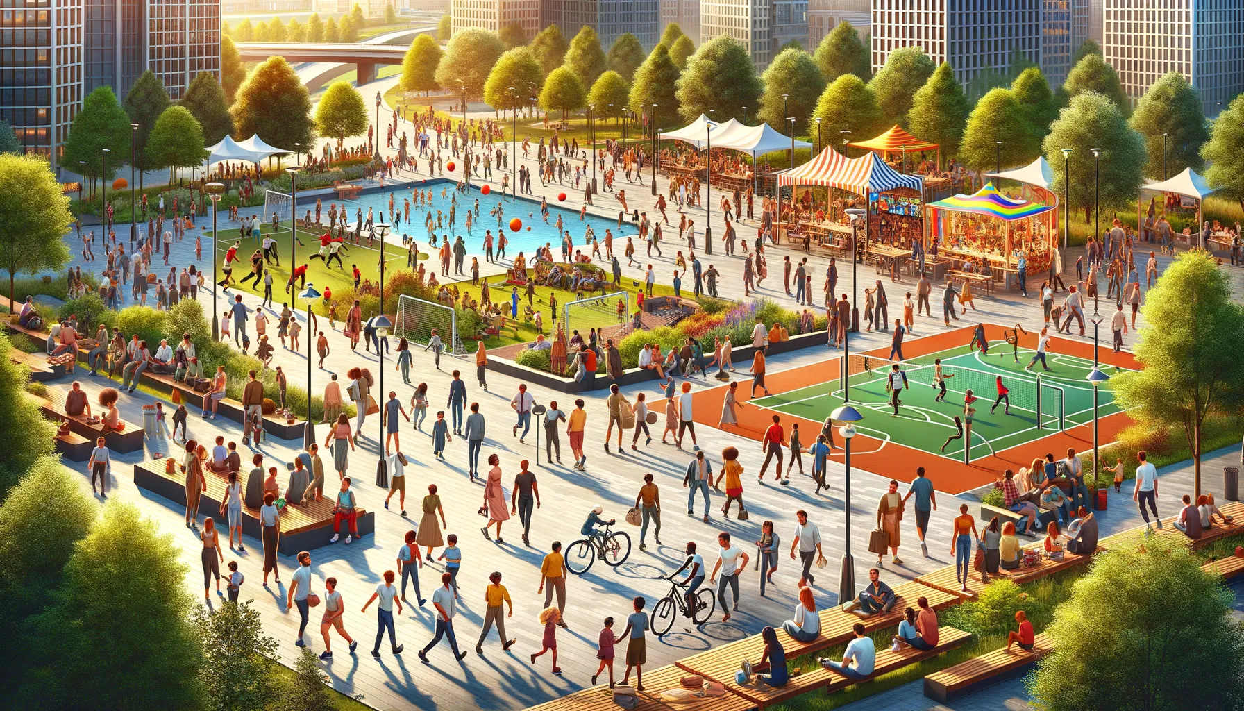 Olahraga dan Hiburan: Medium Interaksi Sosial Baru di Kota