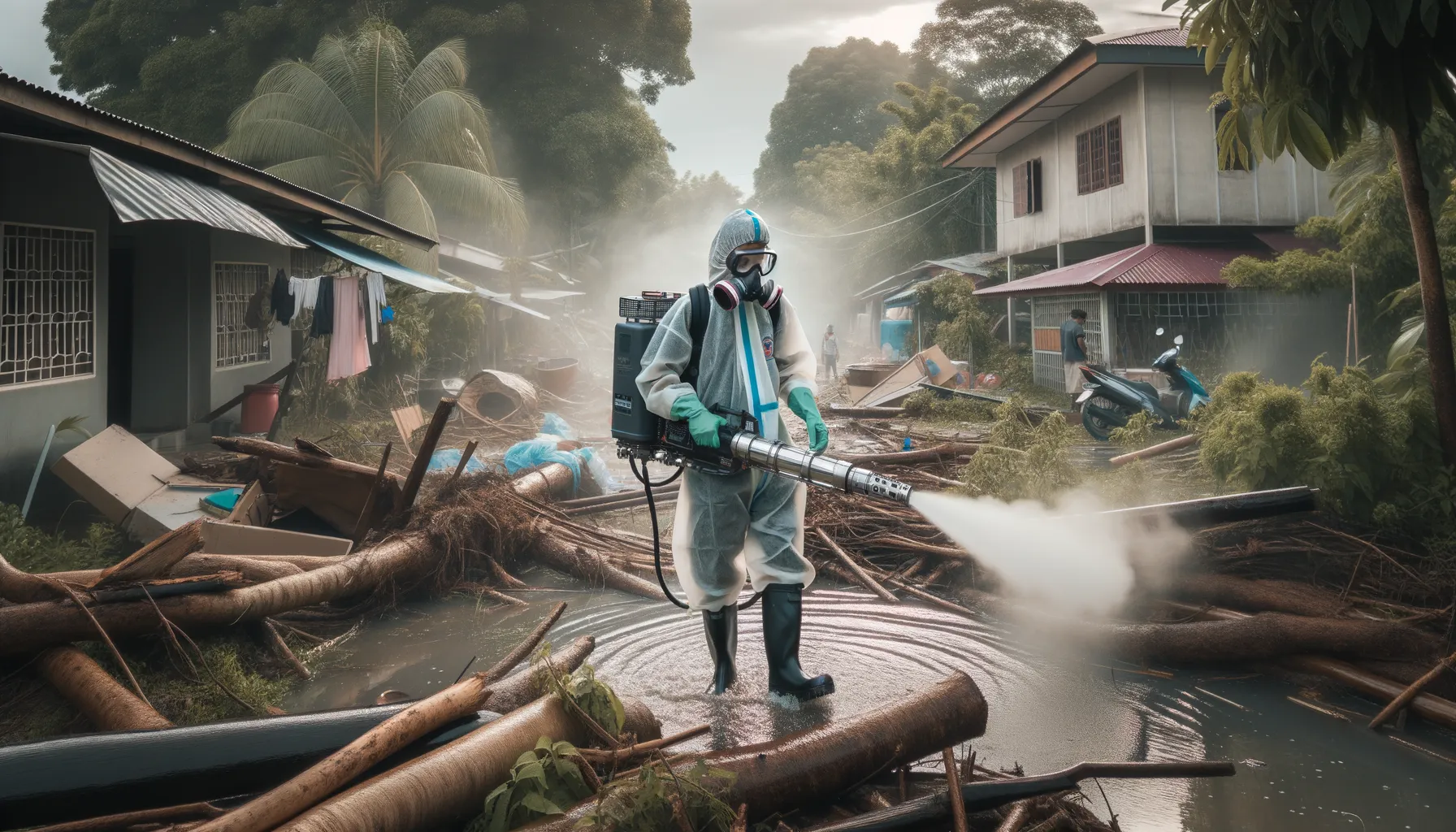 Upaya Aceh Tamiang Melawan DBD Pasca Banjir dengan Fogging dan Gotong Royong