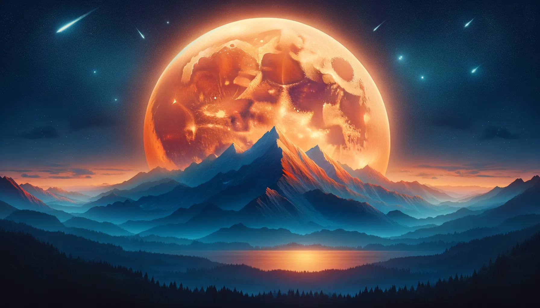 Fenomena Supermoon dan Hujan Meteor: Keindahan Langit Malam