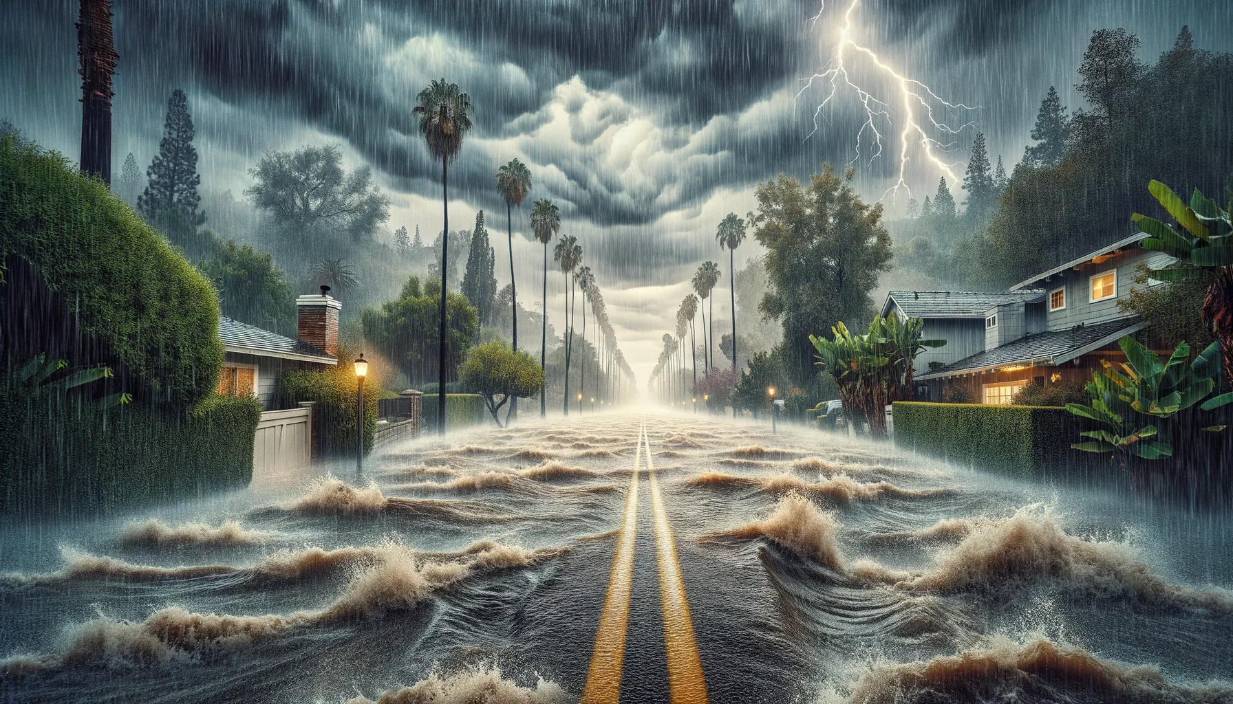 Badai Natal Mengancam: Banjir dan Longsor di California Selatan