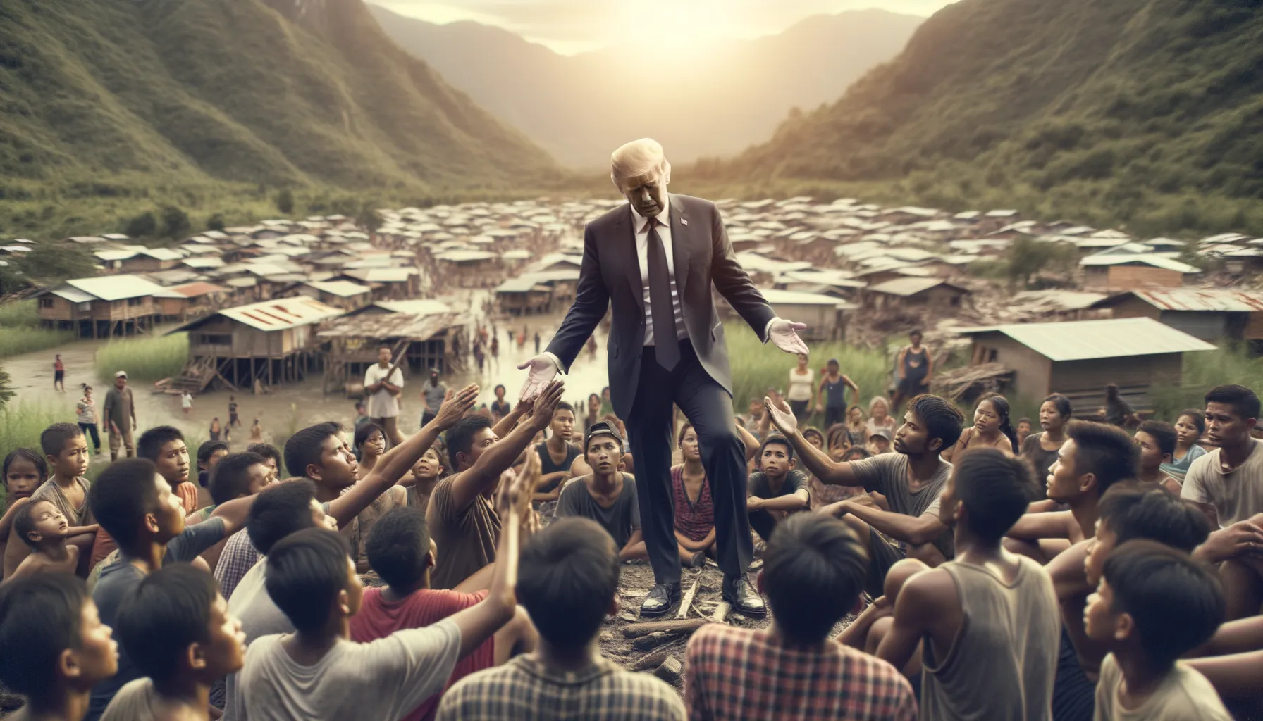 Prabowo Subianto Janjikan Hunian untuk Pengungsi Sumatera