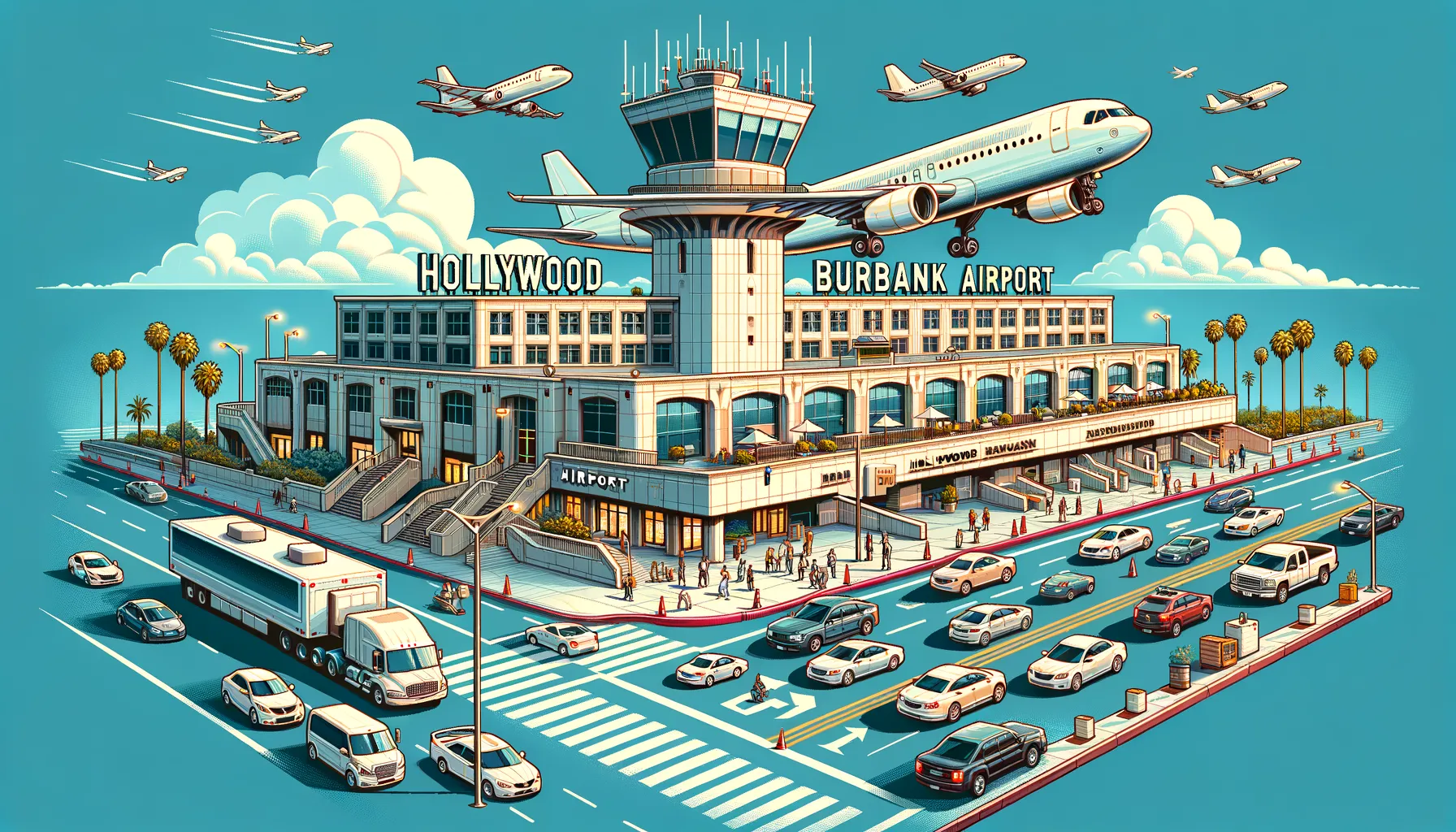 Shutdown Pemerintah Ganggu Operasi Bandara Burbank