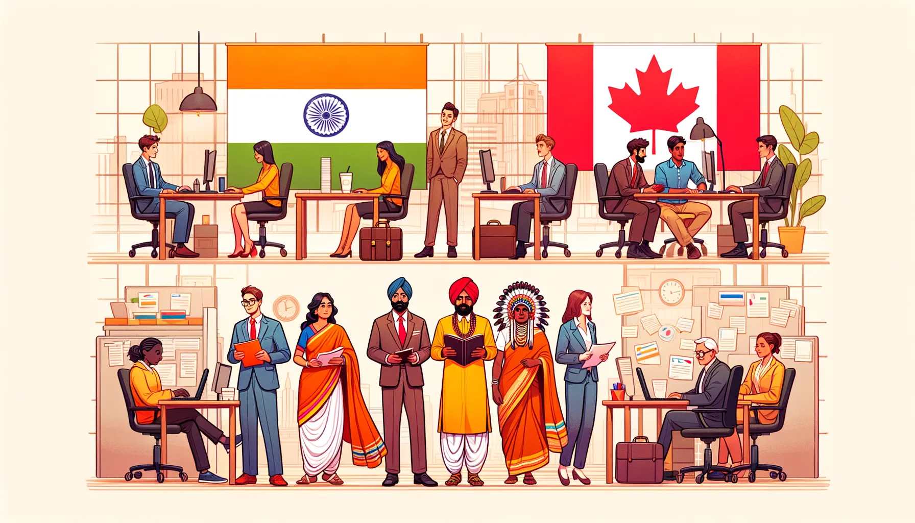 Perbandingan Budaya Kerja India-Kanada: Sebuah Tinjauan Mendalam