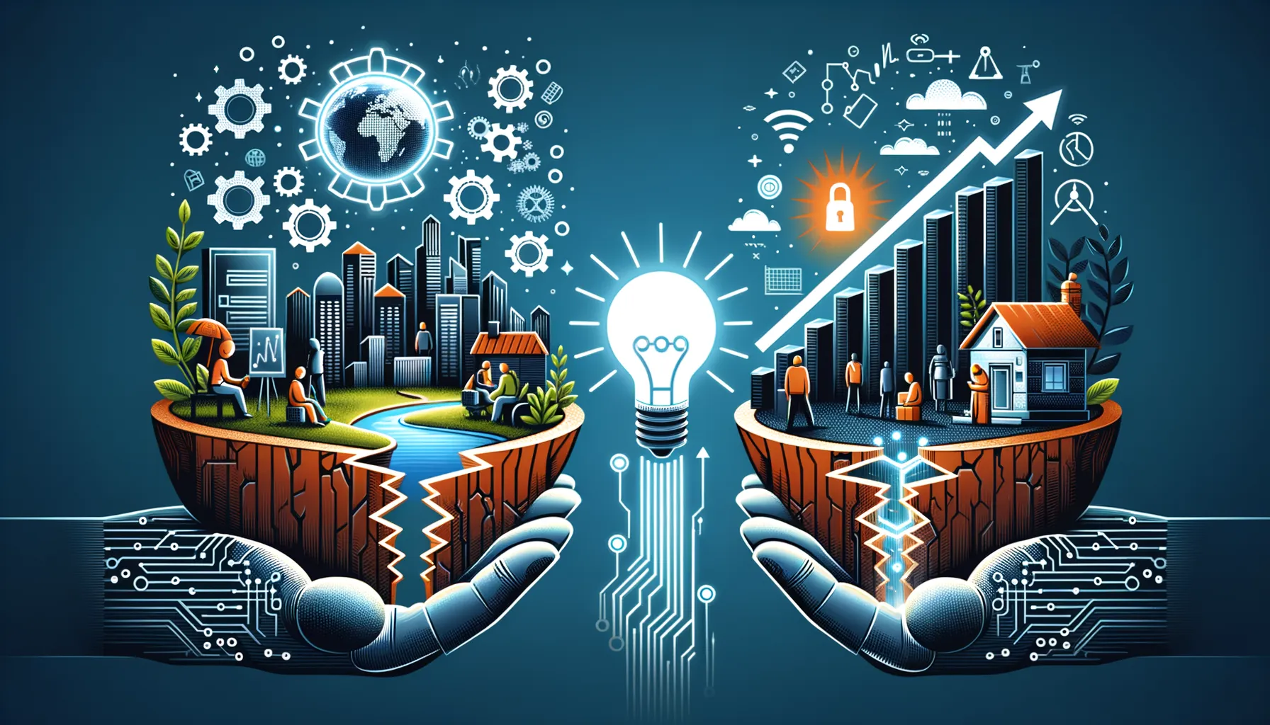 Dampak Ekonomi Digital di Tengah Transformasi Global (maks 12 kata, padat dan menarik)