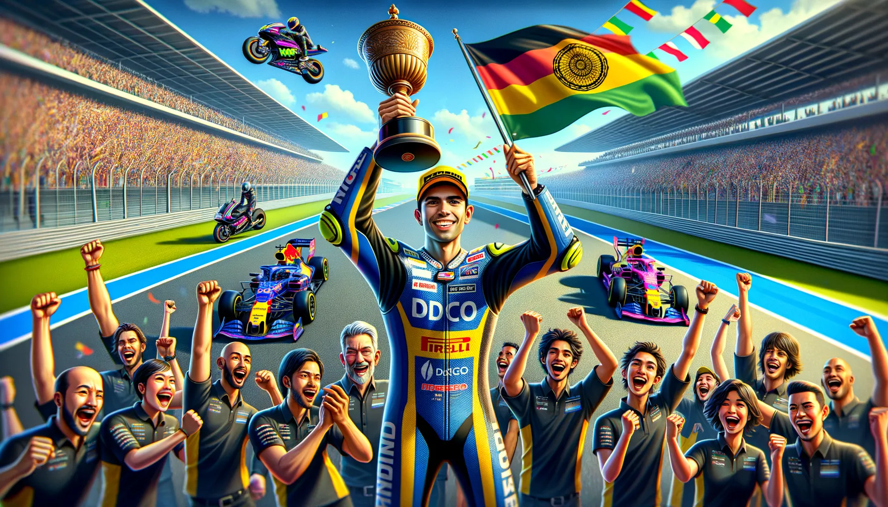 Alex Marquez Ukir Kemenangan di MotoGP Malaysia 2025