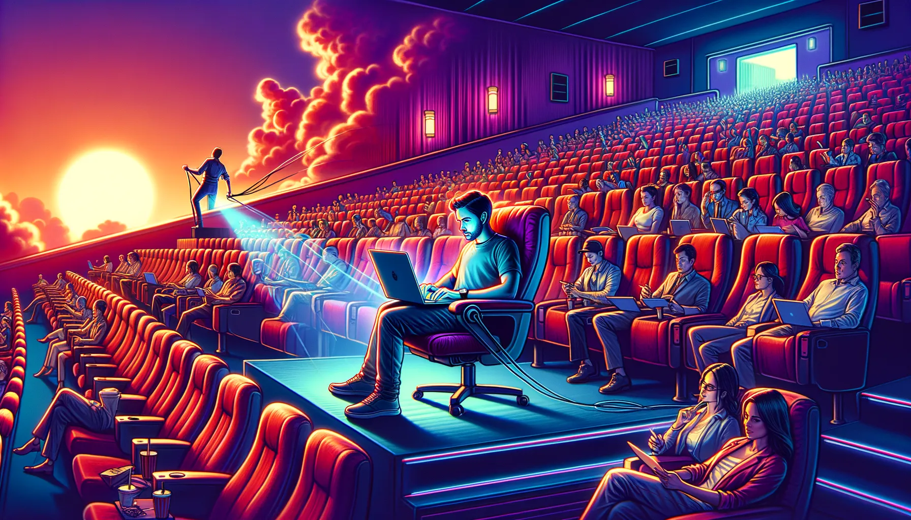 Bekerja di Bioskop: Cermin Budaya Kerja Ekstrem Bengaluru