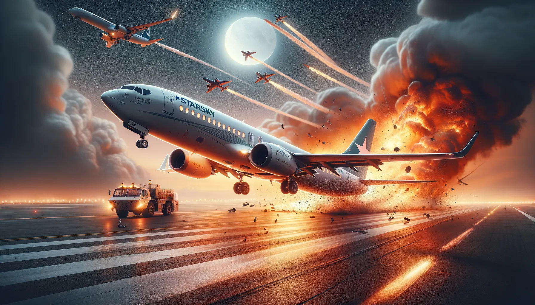 Pesawat Starsky Aviation Tergelincir di Somalia: Keberanian Pilot Disorot