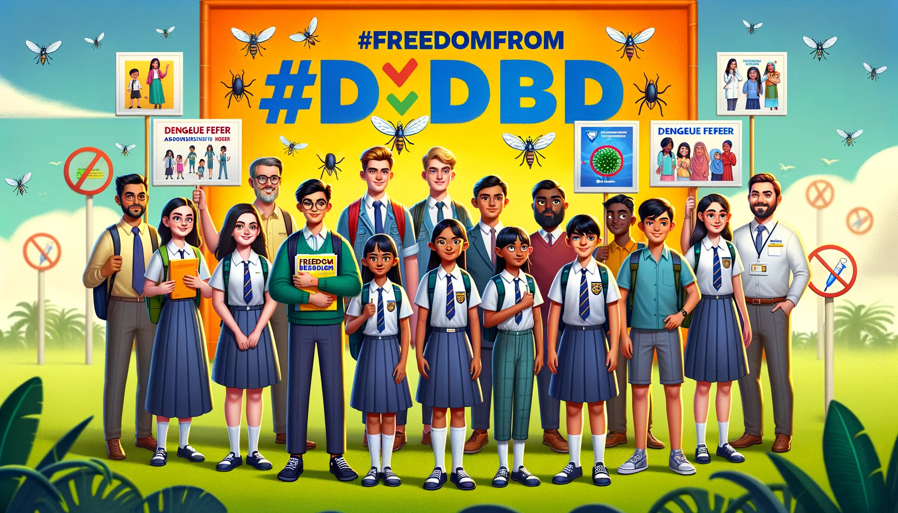 Kampanye 'Merdeka dari DBD': Upaya Edukasi Siswa SD