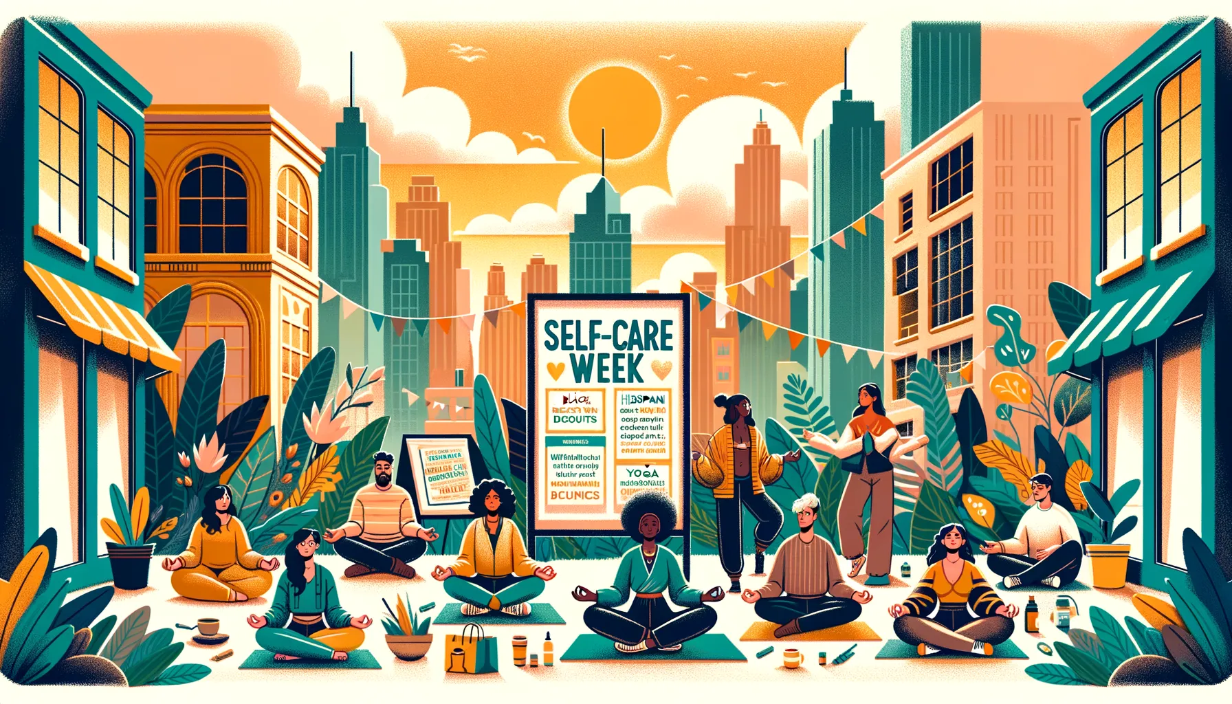 Self-Care Week: Menjaga Kesehatan di Tengah Hiruk-Pikuk Kota