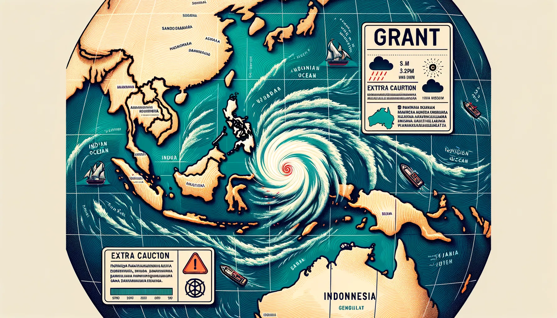 Siklon Tropis GRANT: Tantangan Baru Bagi Pesisir Indonesia