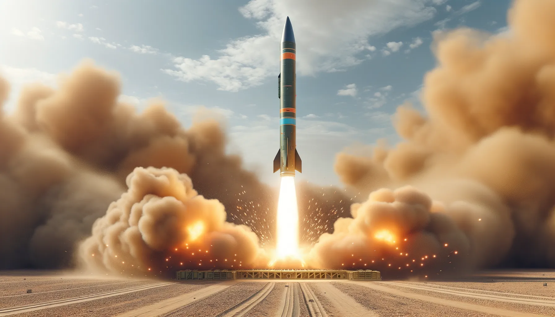 Iran Tantang Barat dengan Rudal Khorramshahr-4 yang Mematikan