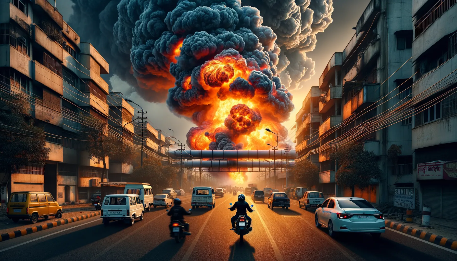 Ledakan Pipa Gas di Jalintim: Penghubung Jambi-Riau Lumpuh Total