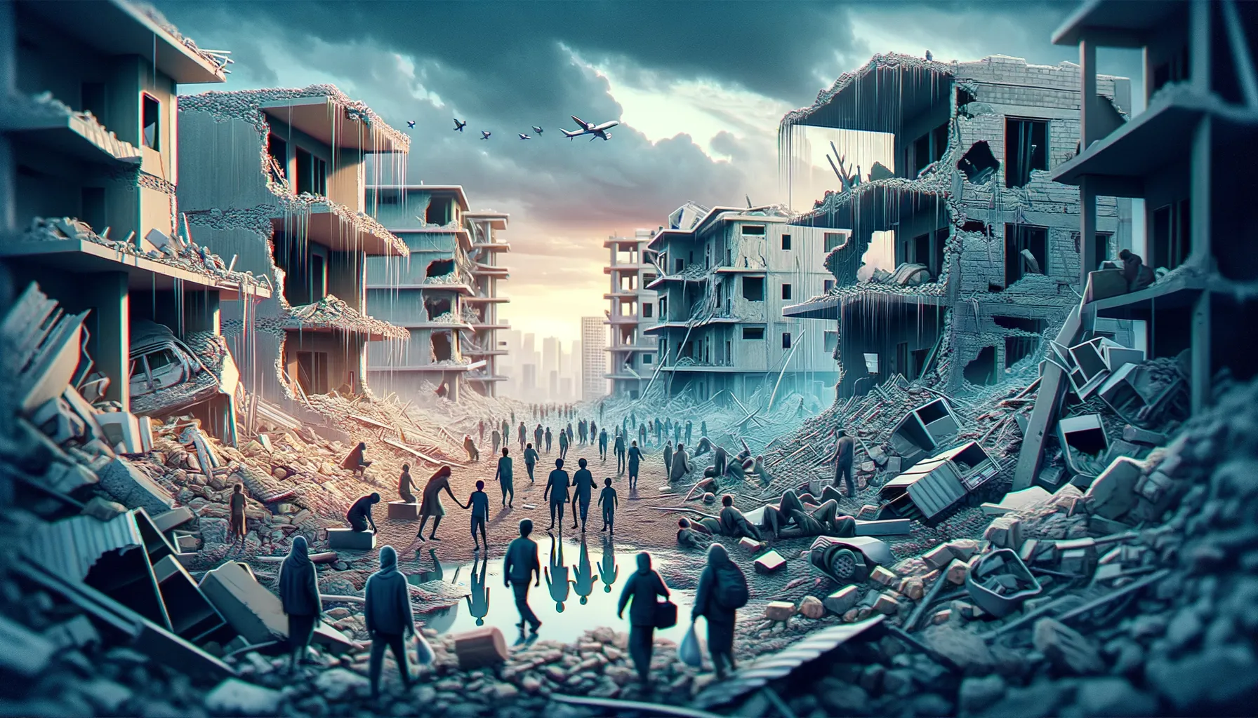 Krisis Pengungsi Gaza: Kehilangan Tragis dalam Dingin Menusuk