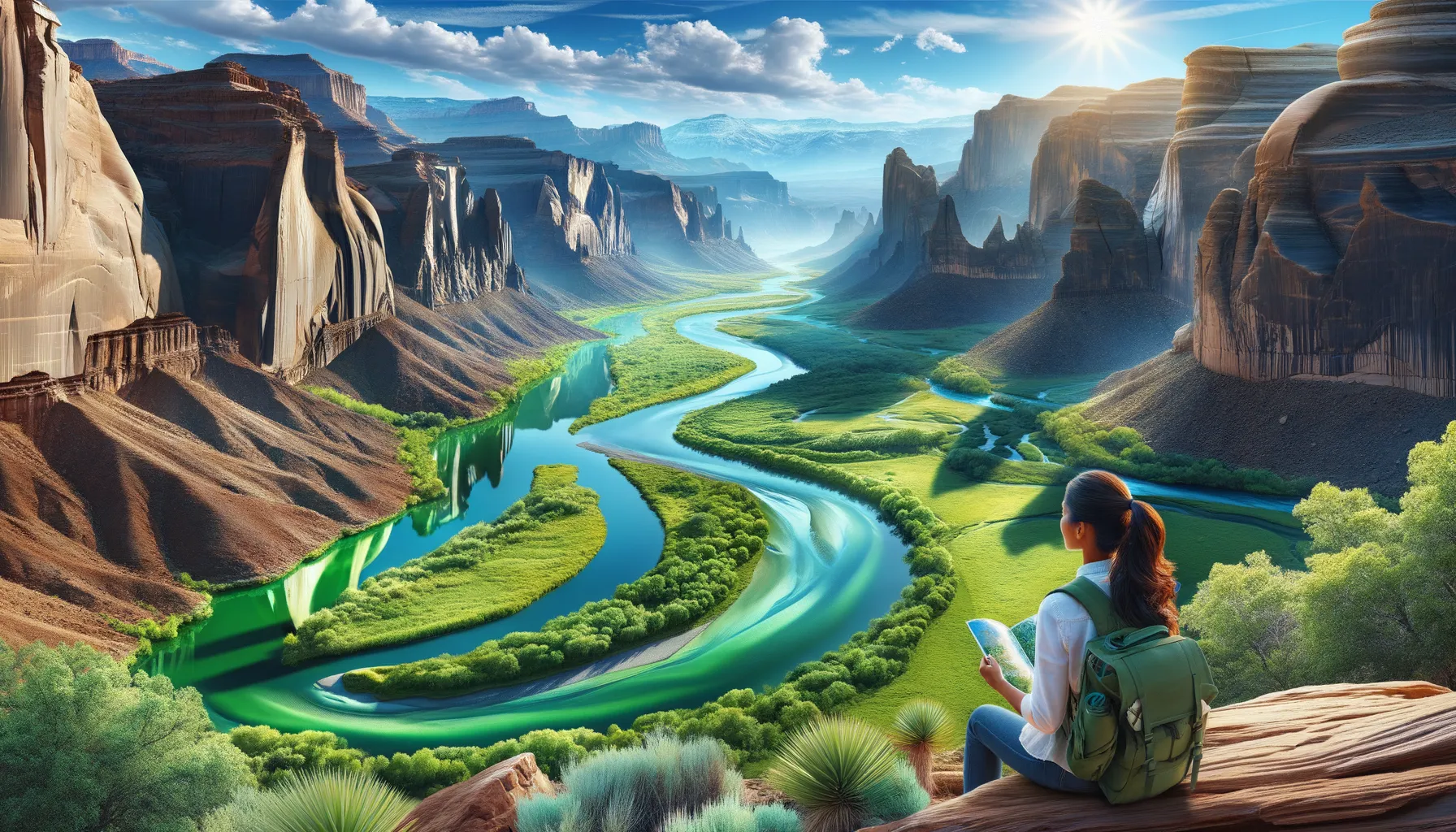 Fenomena Unik Green River: Sungai Mengalir 'Naik' di Utah