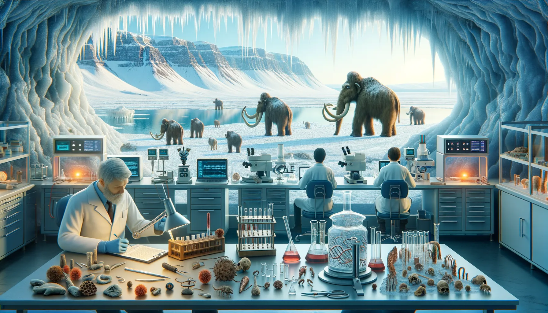 Mengungkap DNA Mikroba Kuno dari Mammoth: Temuan Revolusioner