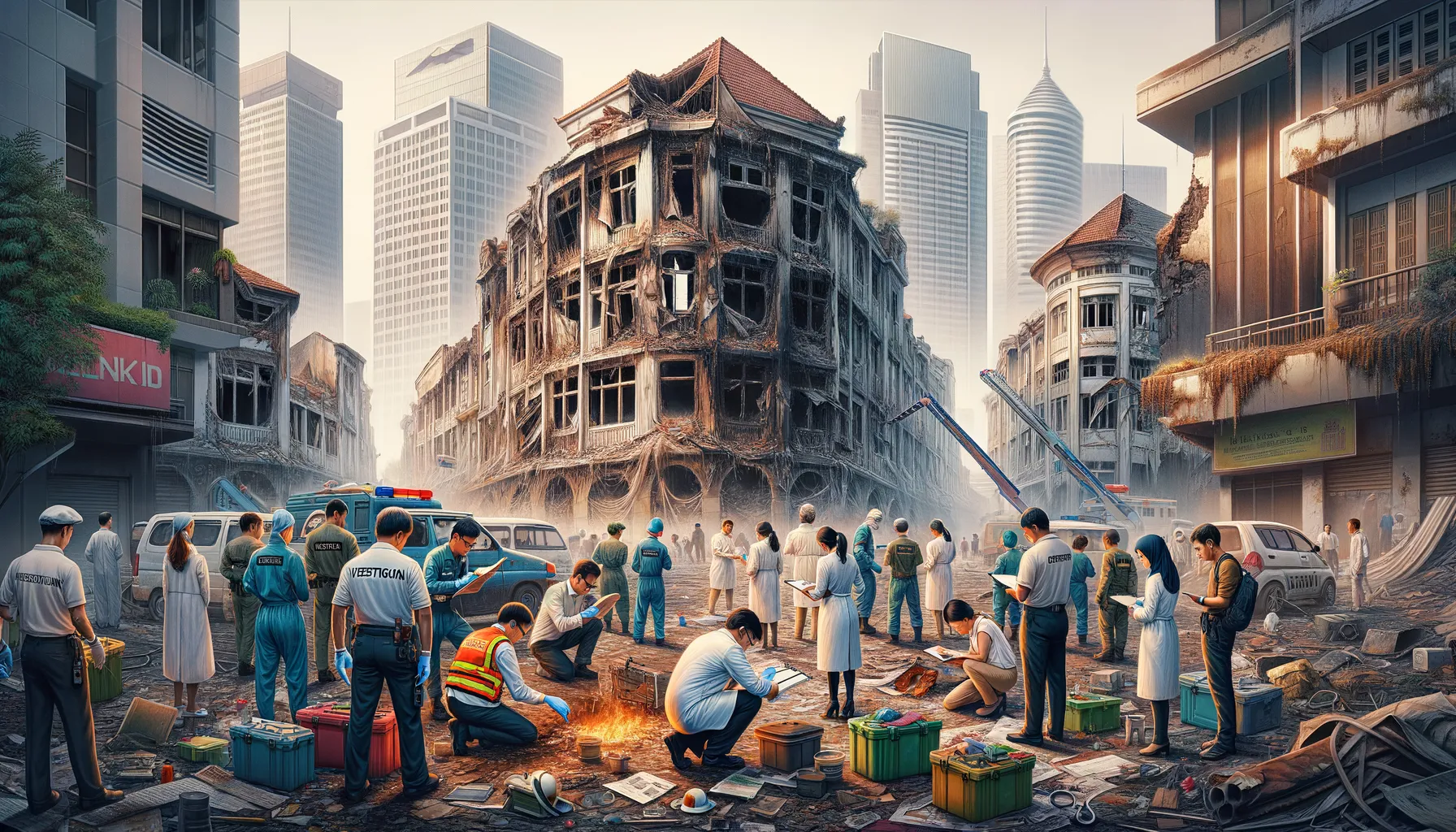 Penemuan Kerangka di Gedung Kwitang: Misteri Kebakaran Tragis