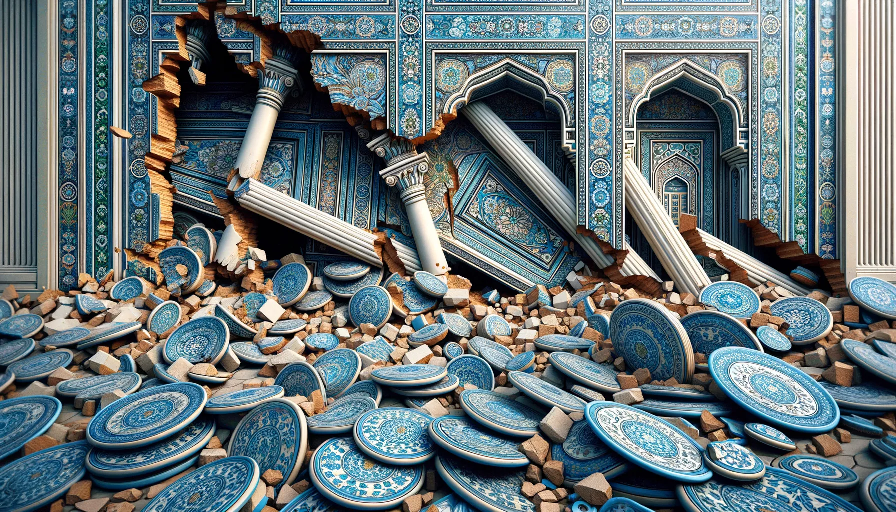 Gempa Mengguncang Masjid Biru Bersejarah di Mazar-e-Sharif, Afghanistan