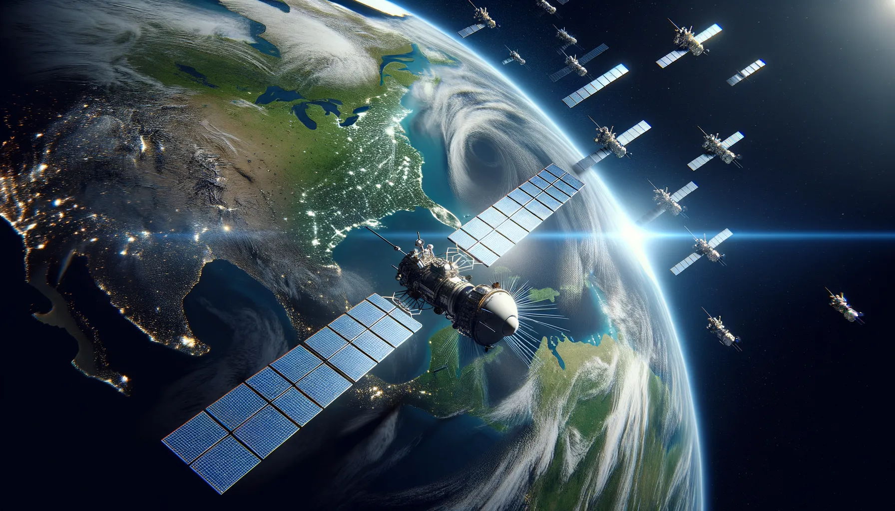 SpaceX Capai Tonggak 10,000 Satelit Starlink di Orbit