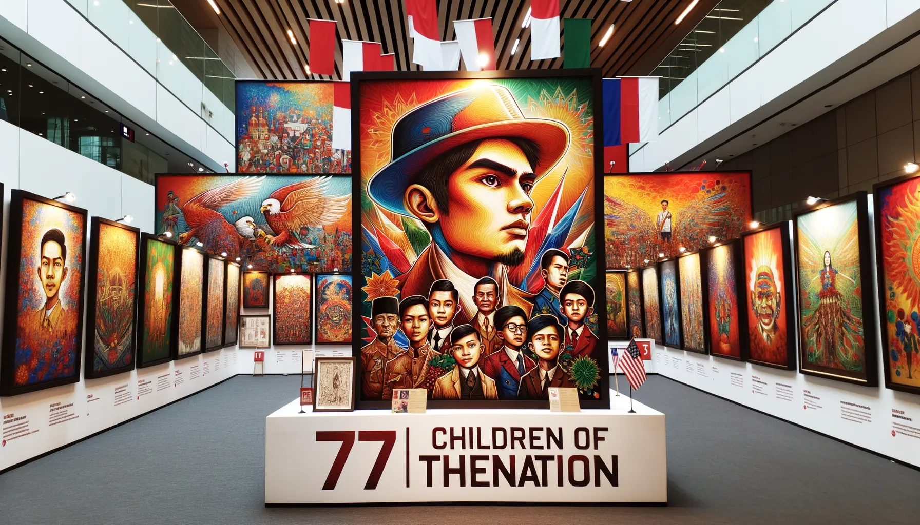 Pameran #77PortraitAnakBangsa: Merayakan Kemerdekaan dengan Inovasi dan Inspirasi