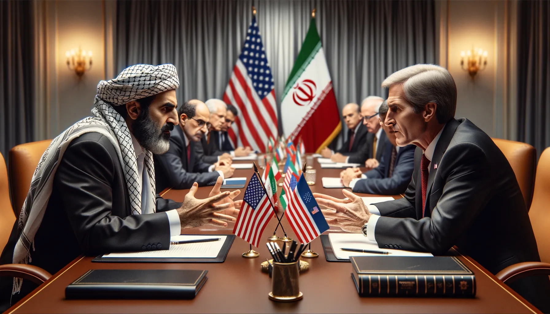 Iran Ancam Balas AS: Konfrontasi Ganas dan Berkepanjangan