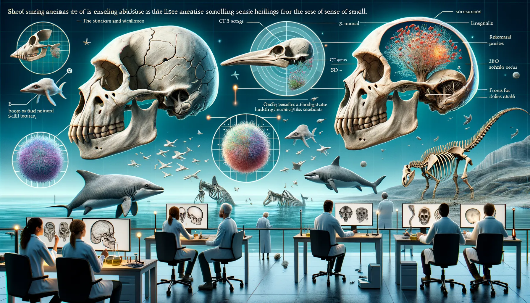 Menguak Indra Penciuman Hewan Purba Melalui Tengkorak