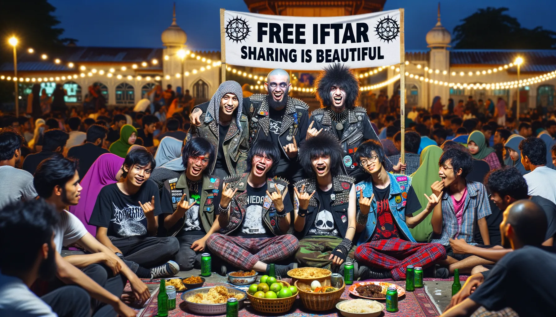 Subkultur Punk dan Solidaritas Sosial di Bulan Ramadan