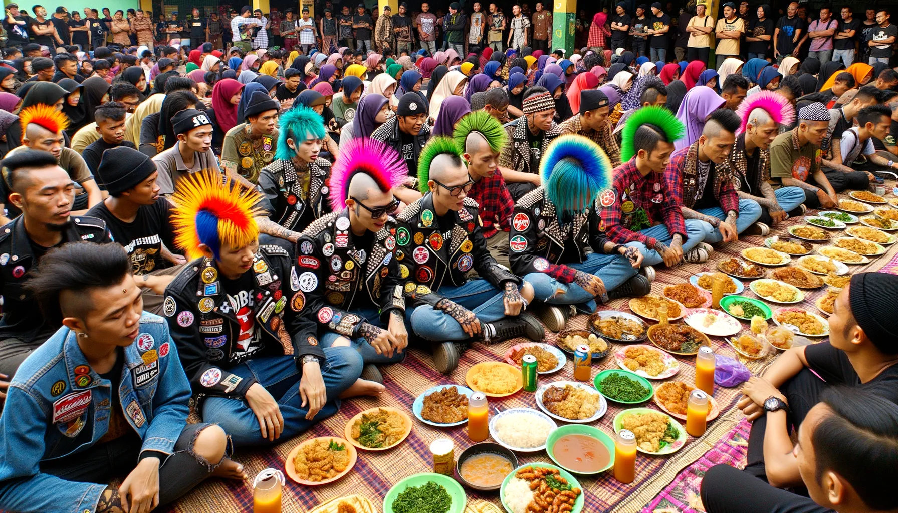 Komunitas Punk Tangerang: Meruntuhkan Stereotip Lewat Aksi Sosial