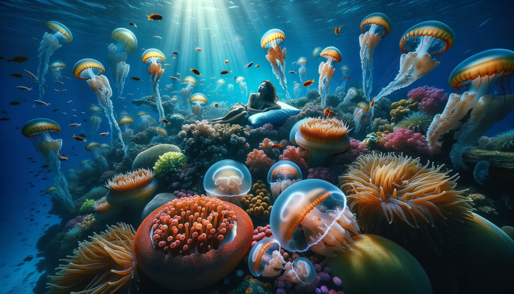 Menguak Misteri Tidur pada Ubur-Ubur dan Anemon Laut