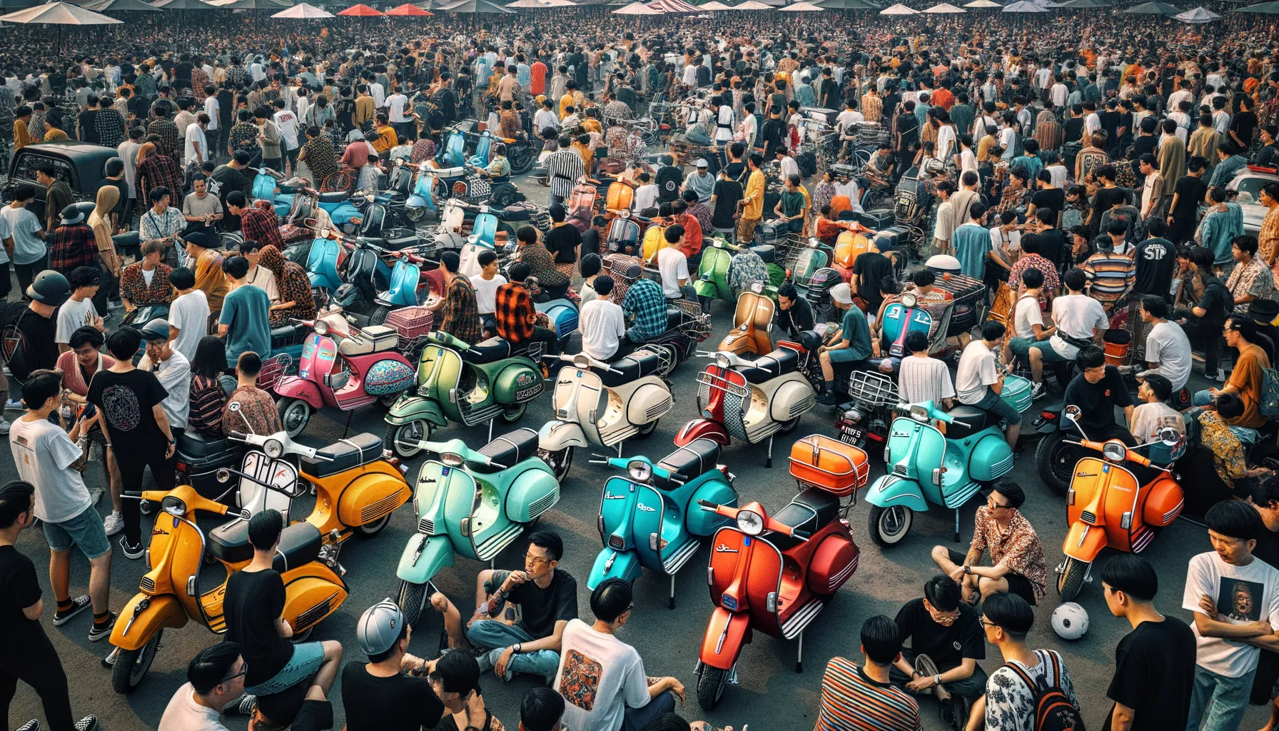Gaya Hidup Mod dan Vespa: Mengakar di Indonesia dan Dunia