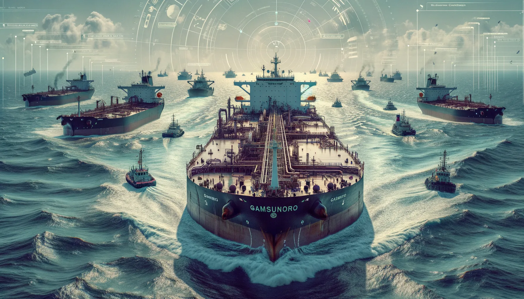 Viral Video Tanker Gamsunoro Terjebak di Selat Hormuz, Ini Faktanya