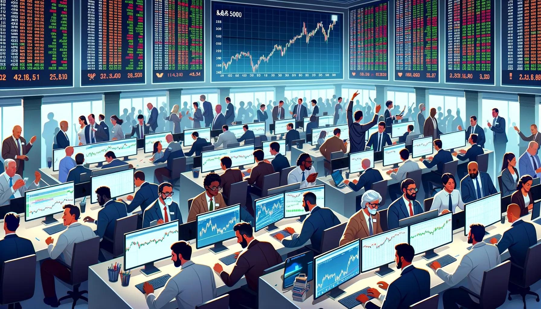Saham S&P 500 Naik, AI Jadi Daya Tarik Utama