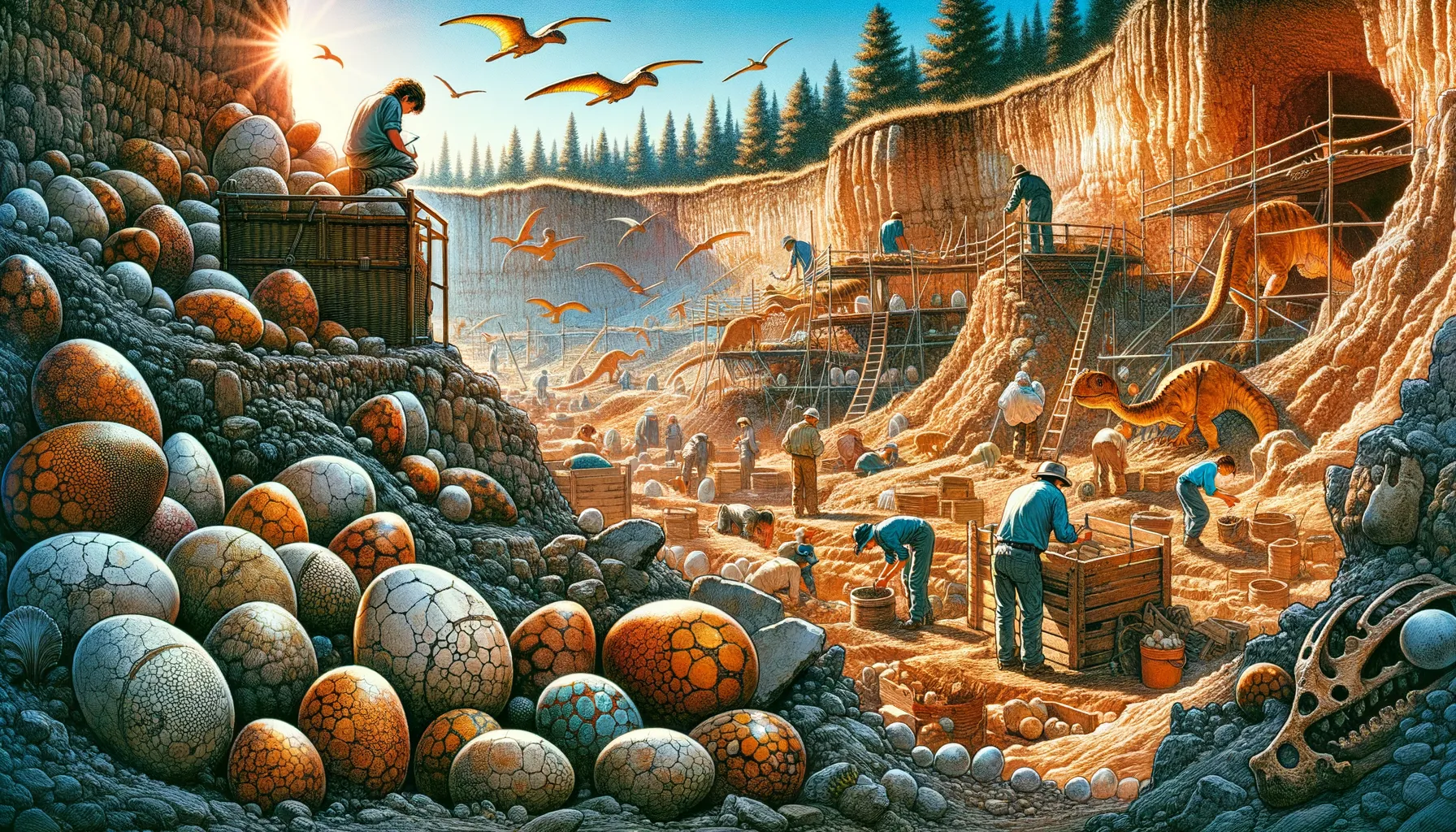 Penemuan Ratusan Telur Dinosaurus di Prancis: Situs Fosil Penting Eropa