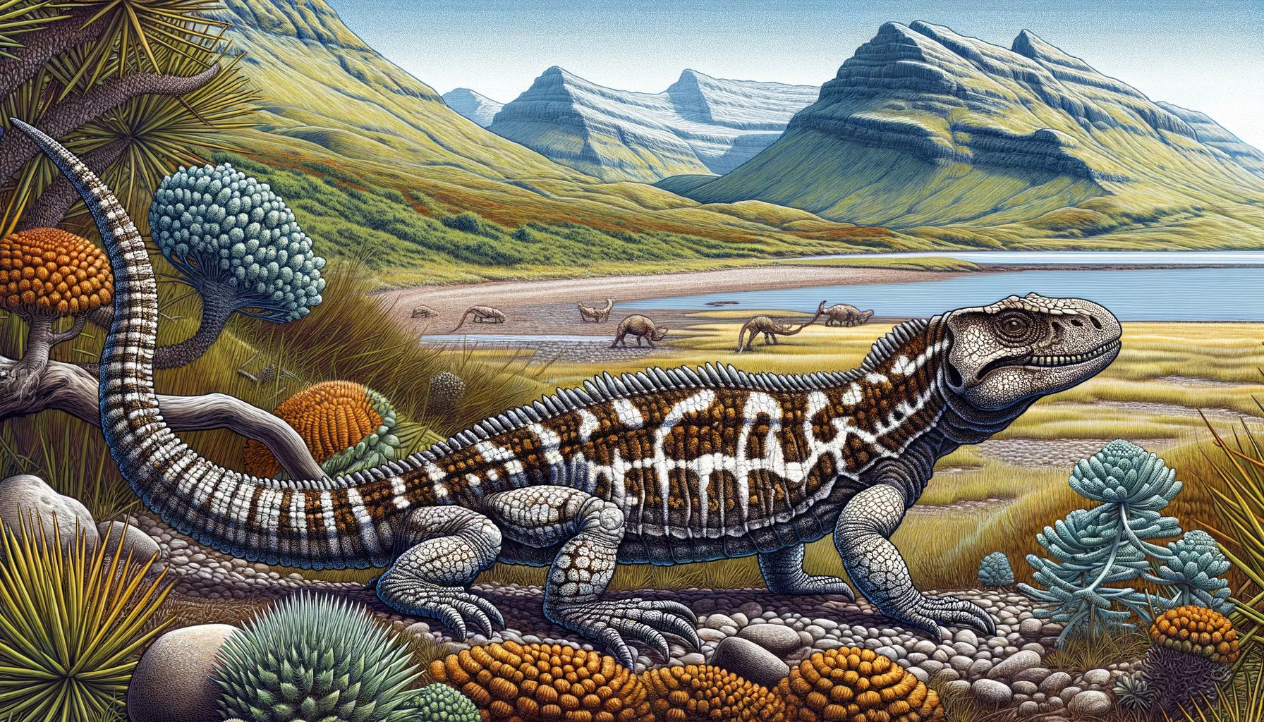 Penemuan Fosil Reptil 'Setengah Ular' di Skotlandia