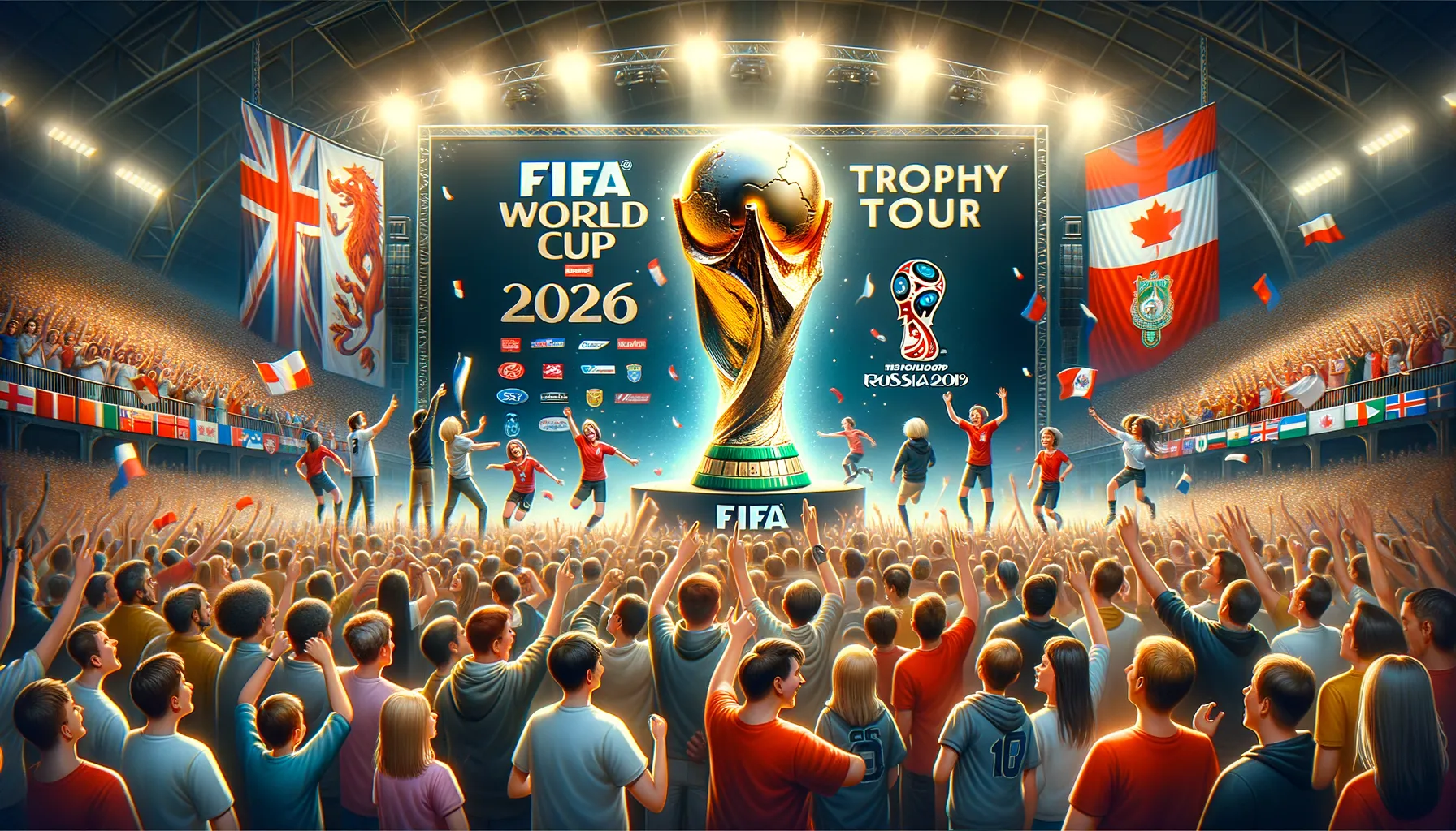 Trofi Piala Dunia 2026 Singgah di Jakarta, Antusiasme Menggeliat