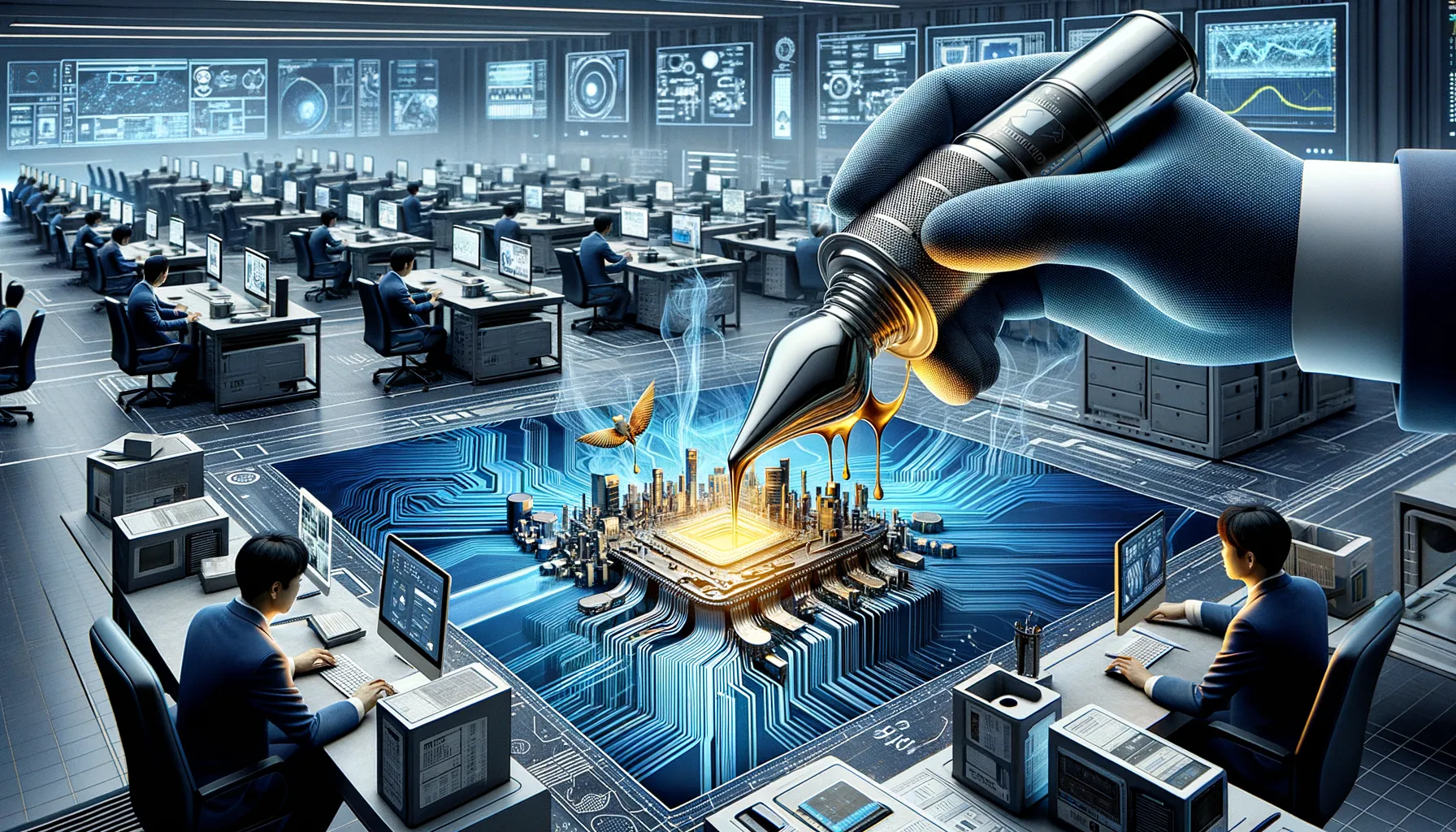 Inovasi Tinta Logam Cair: Teknologi Tak Terlihat yang Mengubah Dunia