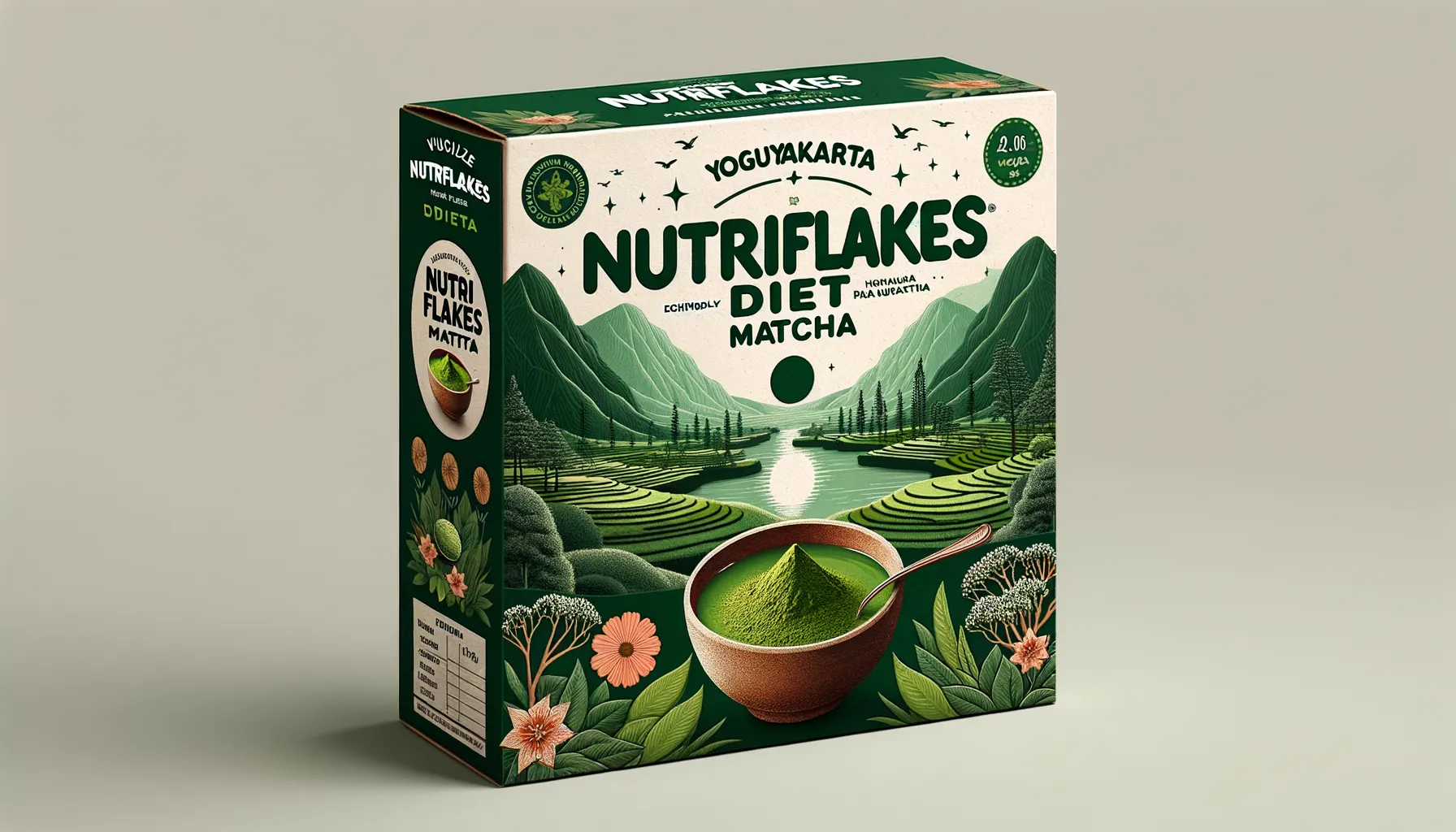 Nutriflakes Diet Matcha: Paduan Sehat dan Lokal dari Yogyakarta