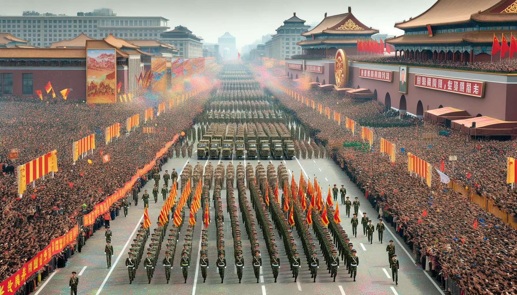 Presiden Prabowo Subianto Hadiri Parade Militer di Beijing di Tengah Protes Besar