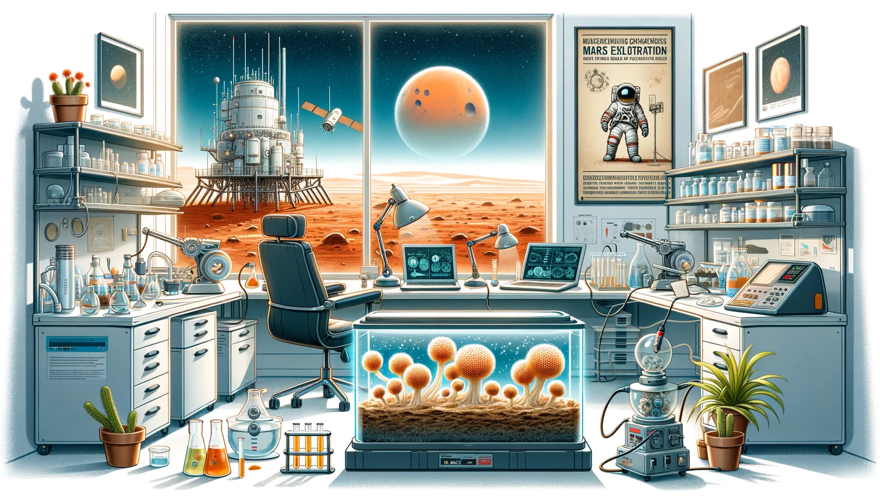 Inspirasi Ketahanan Astronot: Spora Jamur Tak Terkalahkan