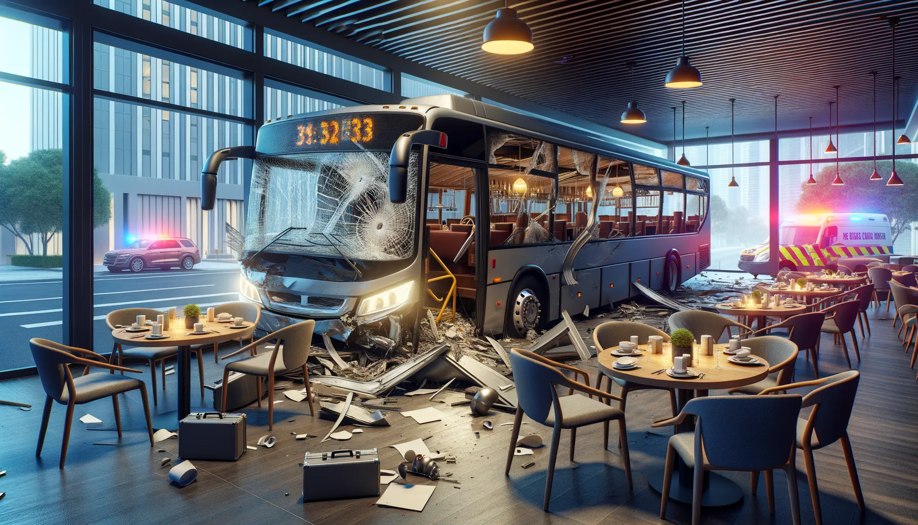 Bus Metro Tabrak Restoran di D.C., Tiga Wanita Terluka