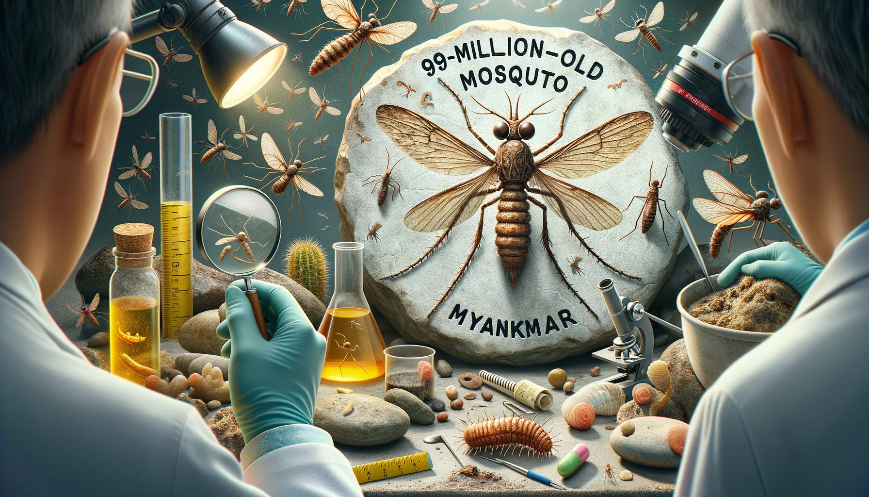 Fosil Nyamuk 99 Juta Tahun: Evolusi yang Tertahan