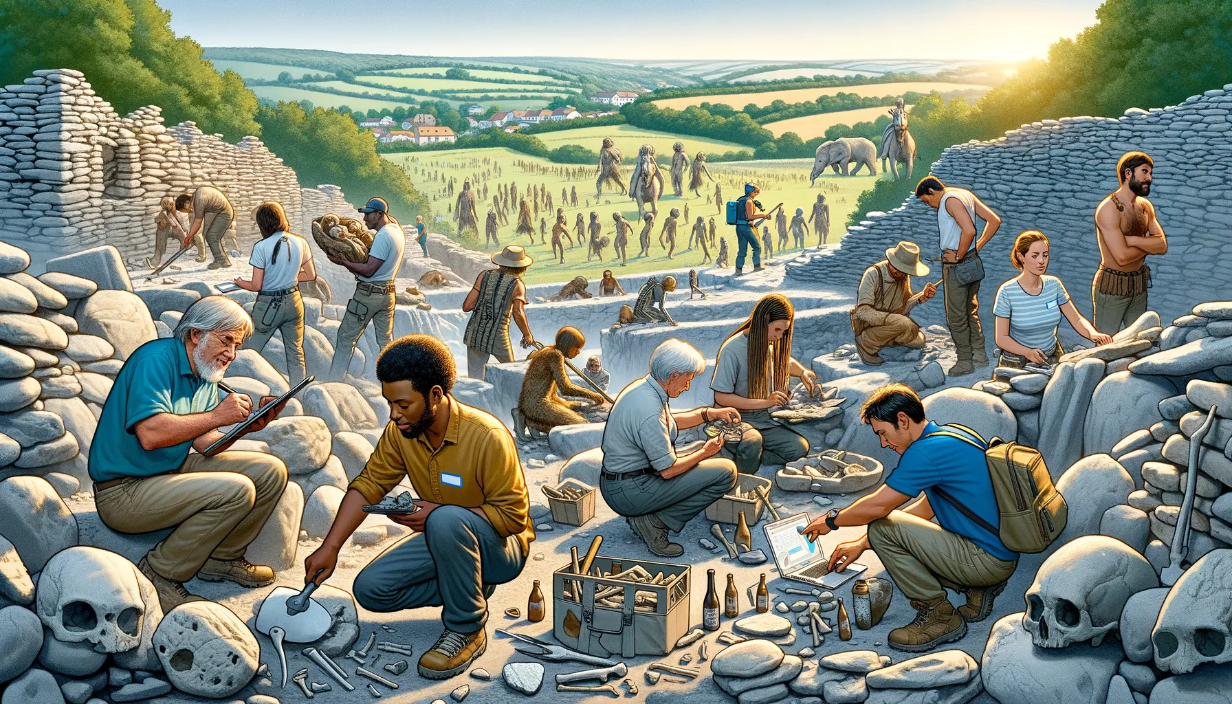 Menguak Jejak Cerdas Manusia Purba Italia Memburu Gajah