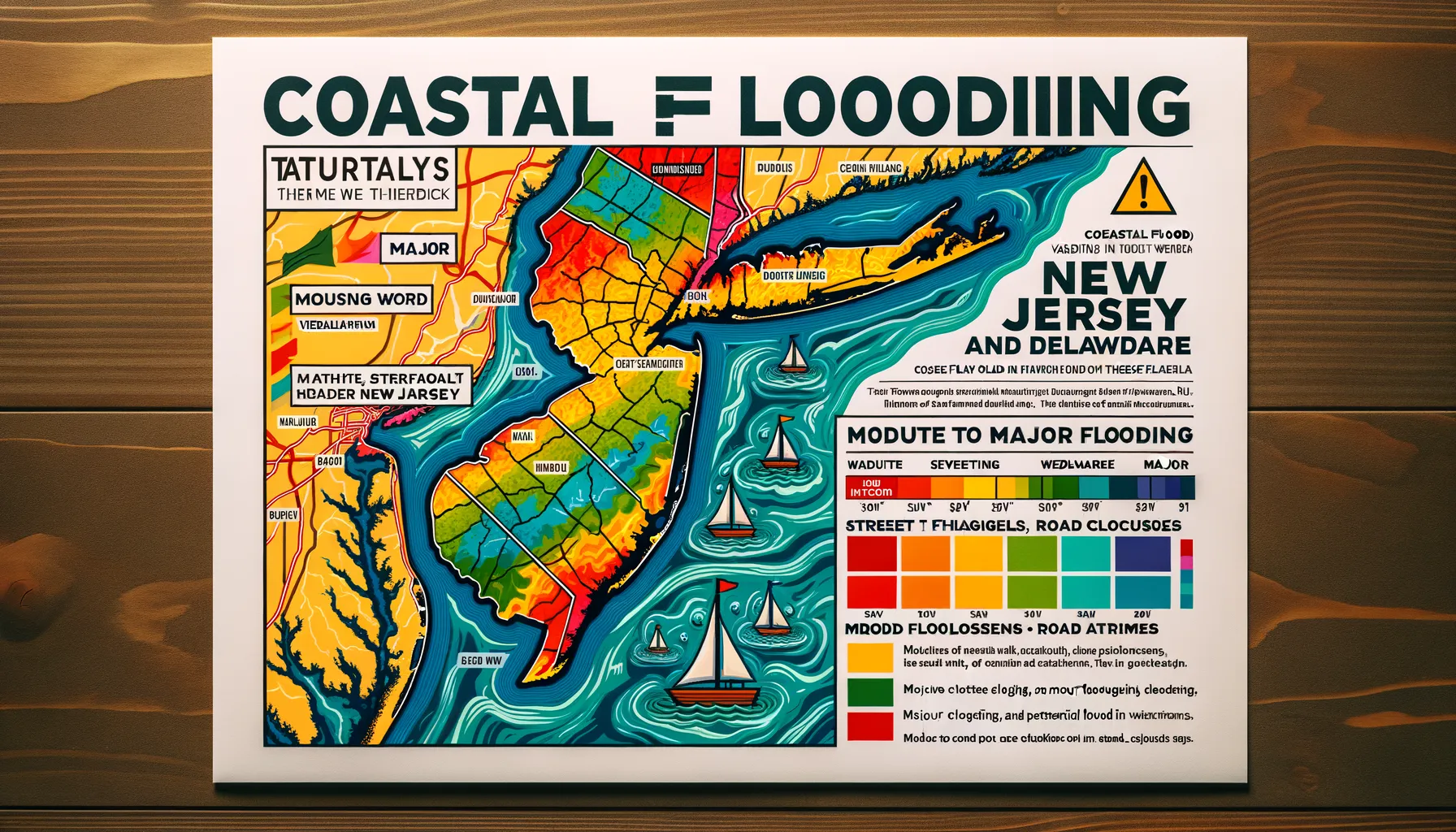 Nor’easter Ancam Banjir Hebat di New Jersey