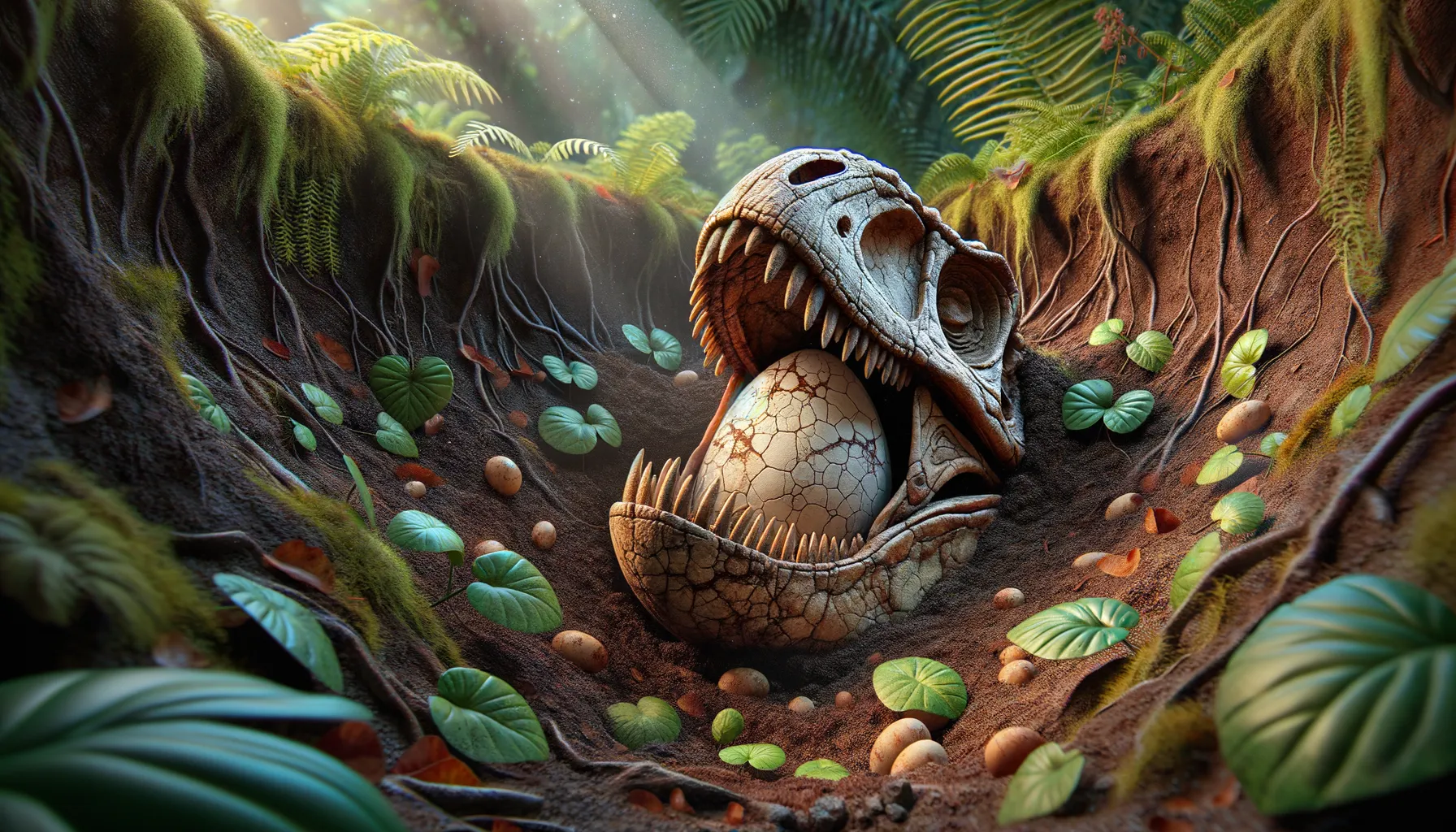 Fosil Telur Dinosaurus Ovum in Ovo: Jejak Evolusi Reproduksi